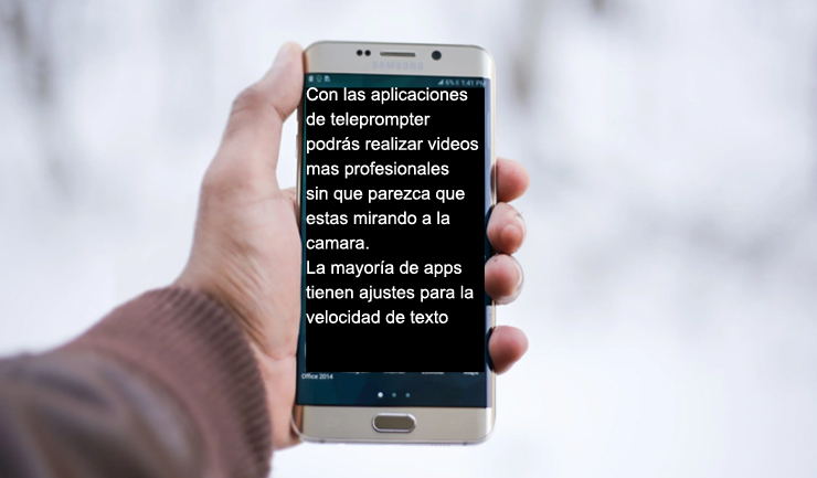 Teleprompter app