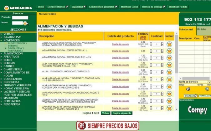 Web mercadona
