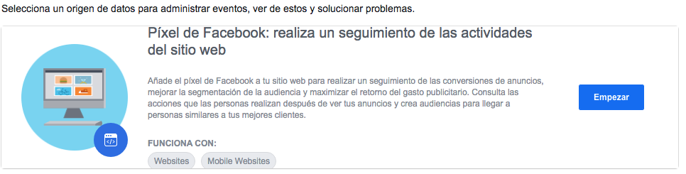 Pixel de facebook